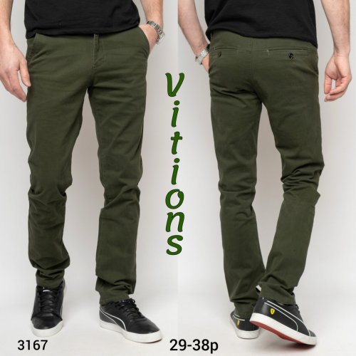 Джинсы God Baron (29-38) 3167 khaki (деми) God Baron 3167 khaki