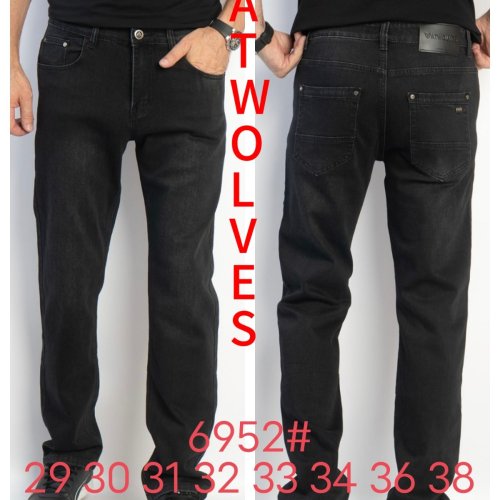 Джинсы God Baron (29-38) 6952 black (деми) God Baron 6952 black