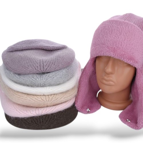 Шапка КОРОЛЕВА (one size) J05 mix (зима) КОРОЛЕВА J05 mix