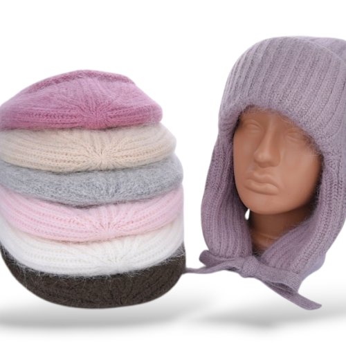 Шапка КОРОЛЕВА (one size) J06 mix (зима) КОРОЛЕВА J06 mix