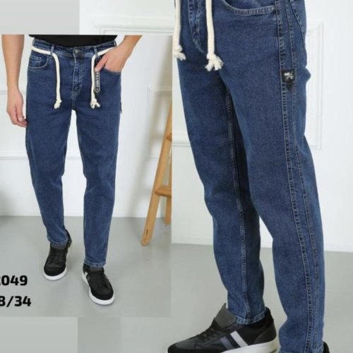 Джинсы God Baron (28-34) 2049 blue (деми) God Baron 2049 blue