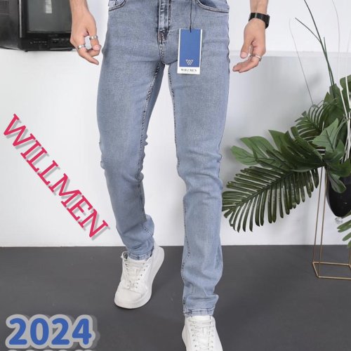 Джинсы God Baron (30-36) 2024-1 l blue (деми) God Baron 2024-1 l blue