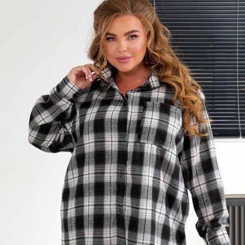 Рубашка BAT (52-56) 881-9 black (деми) BAT 881-9 black