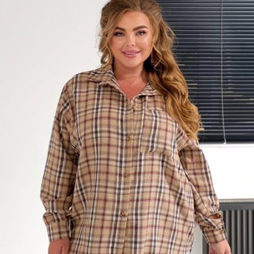 Рубашка BAT (52-56) 881-10 beige (деми) BAT 881-10 beige