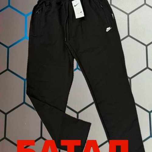 Штаны спорт Alex Clothes (2XL-6XL) 4781 black (деми) Alex Clothes 4781 black