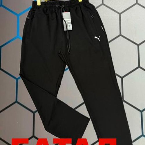 Штаны спорт Alex Clothes (2XL-6XL) 4782 black (деми) Alex Clothes 4782 black