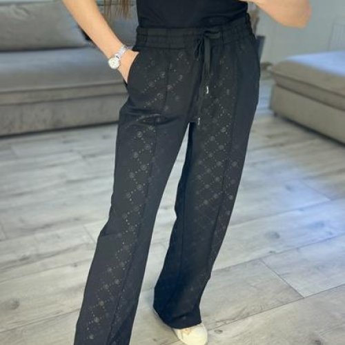 Штаны спорт S.Style (42-48) 604 black (деми) S.Style 604 black