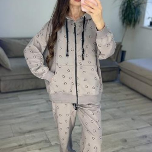 Костюм спорт S.Style (42-48) 606 grey (деми) S.Style 606 grey