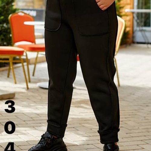 Штаны спорт T.S.Eliot (50-58) 3004 black (деми) T.S.Eliot 3004 black