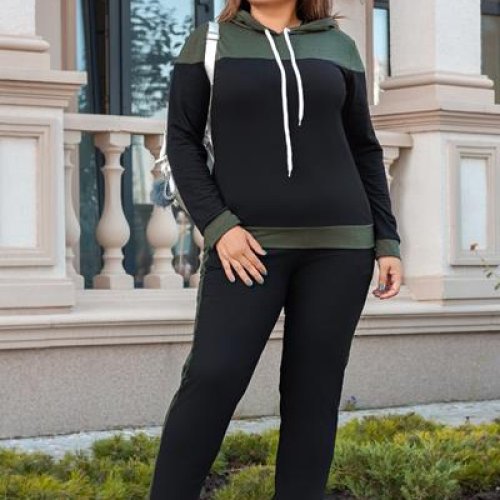 Костюм спорт Modnulya (50-56) 2039 black (деми) Modnulya 2039 black