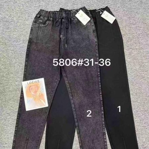 Джинсы Modnulya (31-36) 5806-1 black (деми) Modnulya 5806-1 black