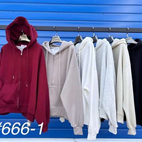 Кофта спорт Modnulya (one size) 666-1 white (деми) Modnulya 666-1 white