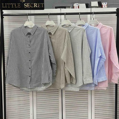 Рубашка Modnulya (one size) 9055 l.blue (деми) Modnulya 9055 l.blue