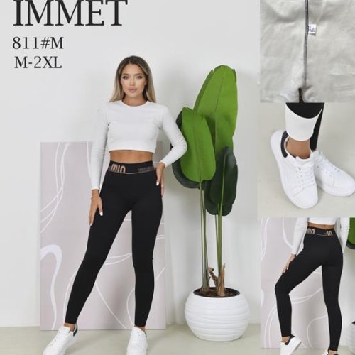 Лосины Modnulya (M-2XL) 811 black (деми) Modnulya 811 black