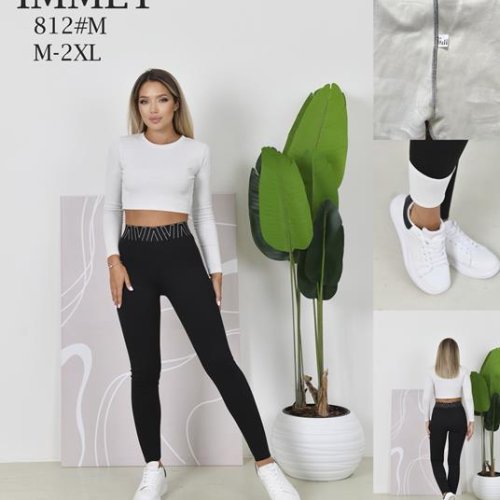 Лосины Modnulya (M-2XL) 812 black (деми) Modnulya 812 black