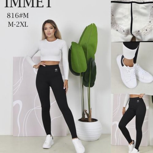 Лосины Modnulya (M-2XL) 816 black (деми) Modnulya 816 black