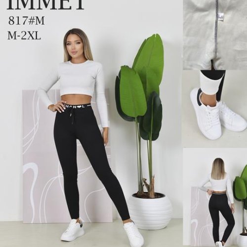 Лосины Modnulya (M-2XL) 817 black (деми) Modnulya 817 black