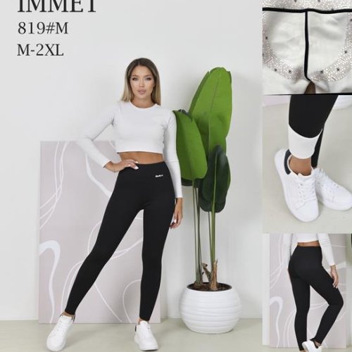 Лосины Modnulya (M-2XL) 819 black (деми) Modnulya 819 black