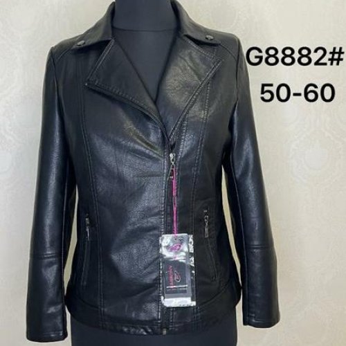 Куртка Modnulya (50-60) G8882 black (деми) Modnulya G8882 black
