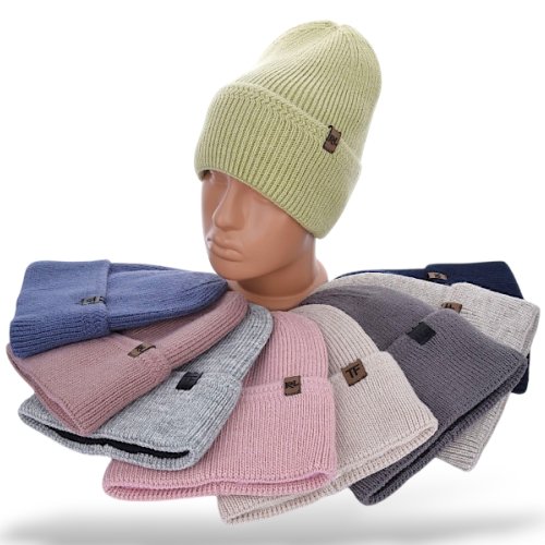 Шапка КОРОЛЕВА (one size) KL5 mix (зима) КОРОЛЕВА KL5 mix