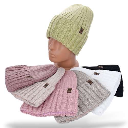 Шапка КОРОЛЕВА (one size) KL9 mix (зима) КОРОЛЕВА KL9 mix