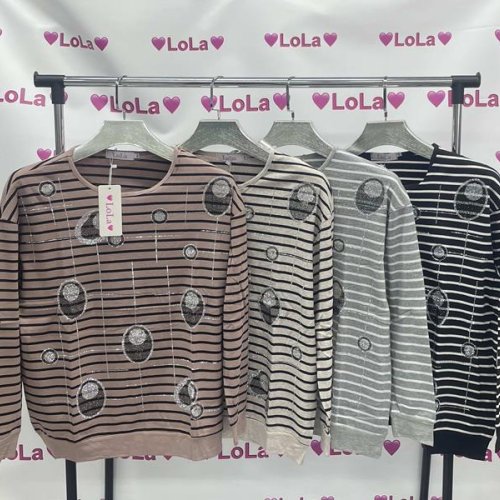Свитер Lola (XL-4XL) LL140 mix (деми) Lola LL140 mix