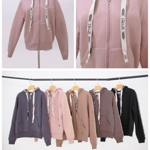 Кофта спорт JJF (L-4XL) 50147 d.grey (зима) JJF 50147 d.grey