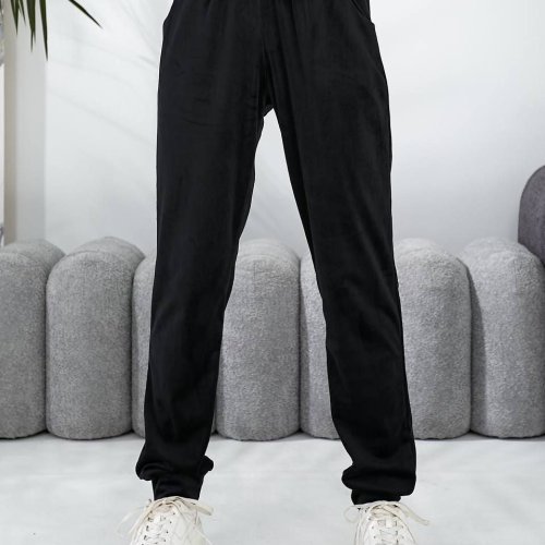 Штаны спорт Loren (44-58) 819 black (деми) Loren 819 black