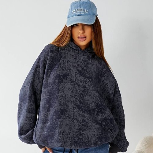 Худи Loren (44-54) 893 navy (зима) Loren 893 navy