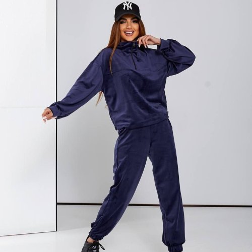 Костюм спорт Loren (42-56) 966 navy (деми) Loren 966 navy