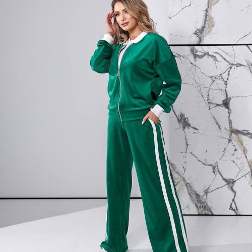 Костюм спорт Loren (40-54) 974 green (деми) Loren 974 green