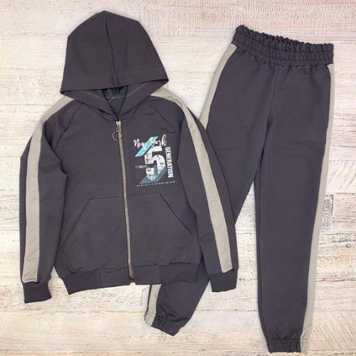 Костюм спорт LiMa kids (128-152) 2515 grey (деми) LiMa kids 2515 grey