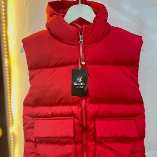 Жилетка Fili kids (6-14) FK1360 red (деми) Fili kids FK1360 red