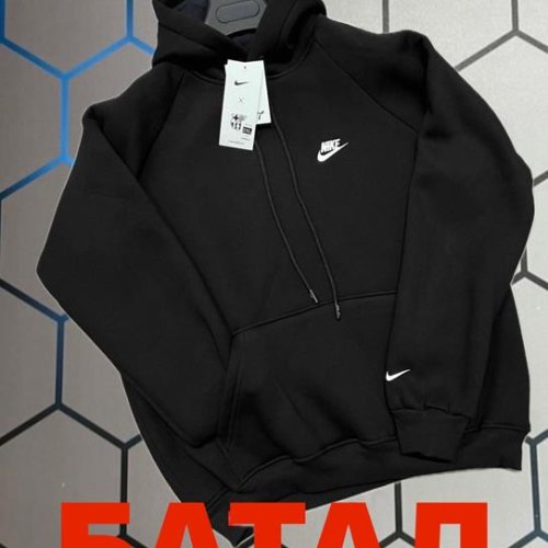 Худи Alex Clothes (2XL-6XL) 4805 black (деми) Alex Clothes 4805 black