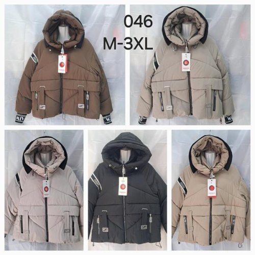 Куртка Annet (M-3XL) KF046 d.beige (деми) Annet KF046 d.beige