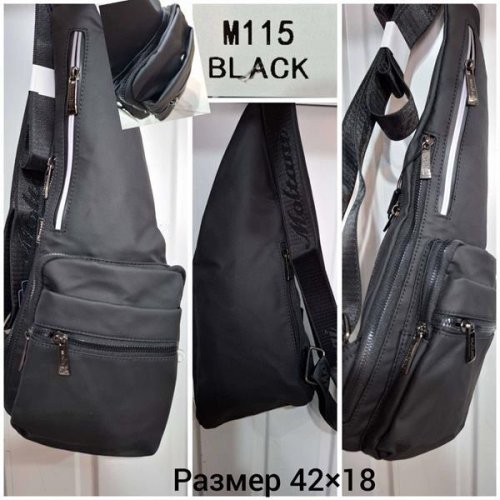 Бананка Chus (42*18*4) TH115 black (деми) Chus TH115 black