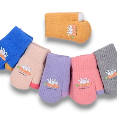 Варежки КОРОЛЕВА (1-3) J1002 mix (зима) КОРОЛЕВА J1002 mix