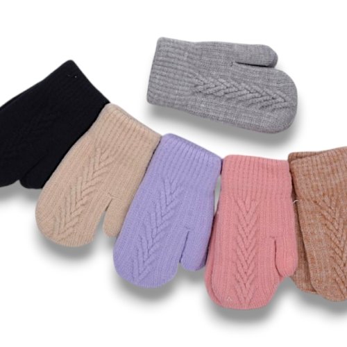 Варежки КОРОЛЕВА (7-9) J1022 mix (зима) КОРОЛЕВА J1022 mix