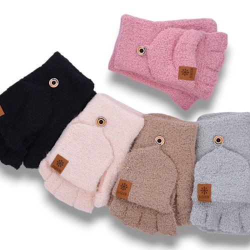 Варежки КОРОЛЕВА (one size) J3010 mix (зима) КОРОЛЕВА J3010 mix