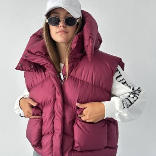 Жилетка Trend (S-M) 151 wine (деми) Trend 151 wine