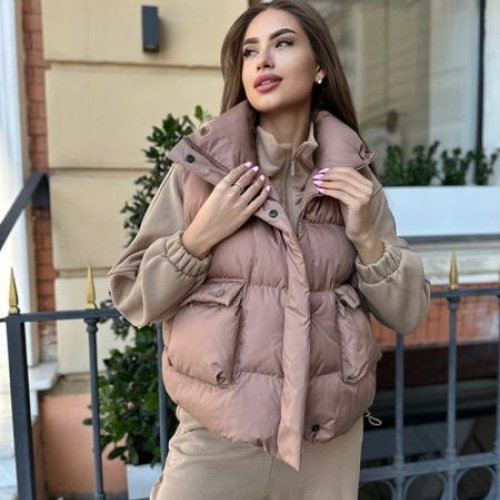 Жилетка Trend (S-M) 158 brown (деми) Trend 158 brown