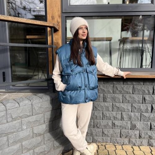 Жилетка Trend (S-M) 197 l.blue (деми) Trend 197 l.blue