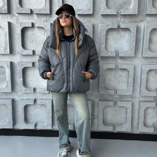 Куртка Trend (S-M) 2492 grey (зима) Trend 2492 grey