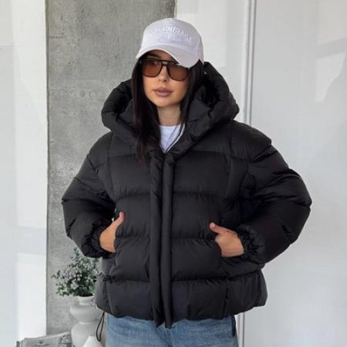 Куртка Trend (S-M) 2522 black (зима) Trend 2522 black