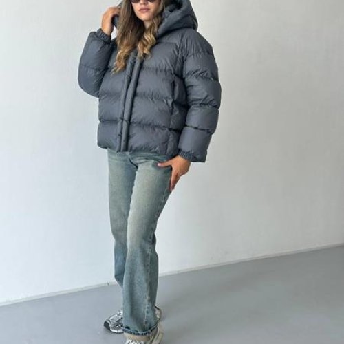 Куртка Trend (S-M) 2522 grey (зима) Trend 2522 grey