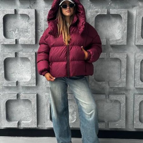 Куртка Trend (S-M) 2523 wine (зима) Trend 2523 wine