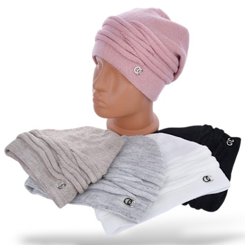 Шапка КОРОЛЕВА (one size) R23 mix (зима) КОРОЛЕВА R23 mix