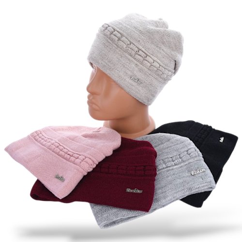 Шапка КОРОЛЕВА (one size) R31 mix (зима) КОРОЛЕВА R31 mix