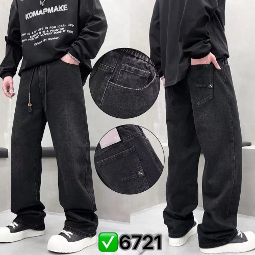 Джинсы God Baron (28-34) 6721 black (деми) God Baron 6721 black