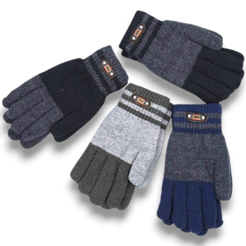 Перчатки KH clothes (16-18) 107-22 mix (зима) KH clothes 107-22 mix